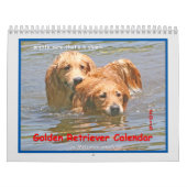 Golden Retriever 2015 Kalender (Titelbild)