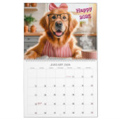 Golden Retriever 2025 Kalender (Jan 2026)