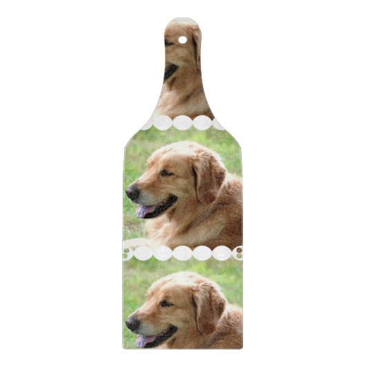 golden-retriever-33 schneidebrett (Vorderseite)