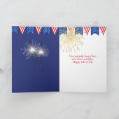 Golden Retriever, 4. Juli Card Karte (Innenseite)