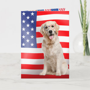 Golden Retriever, 4. Juli Karte