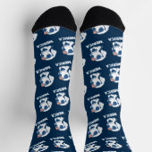 Golden Retriever 4. Juli Merica Socken (Oben)
