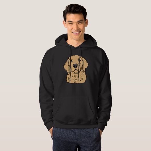 Golden Retriever 521 Hoodie (Vorne ganz)