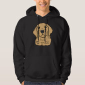 Golden Retriever 521 Hoodie (Vorderseite)