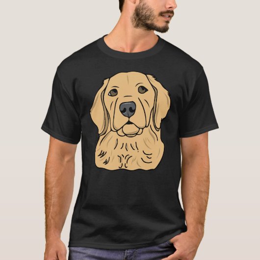 Golden Retriever 521 T-Shirt (Vorderseite)