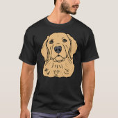 Golden Retriever 521 T-Shirt (Vorderseite)