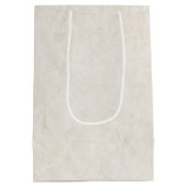 Golden Retriever 80. Geburtstag Mittlere Geschenkt Geschenktüte (Rückseite)