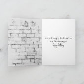 Golden Retriever 86. Geburtstag Spaß Karte (Innenseite)