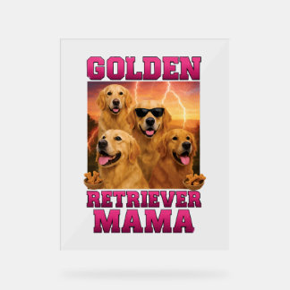 Golden Retriever   Acrylschild
