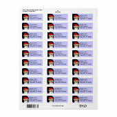 Golden Retriever Address Labels (Vorne)
