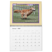 Golden Retriever Agility Calendar Kalender (Jan 2027)