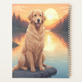Golden Retriever am See Planer (Rückseite)