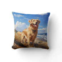 Golden Retriever am Strand