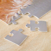 Golden Retriever am Strand mit Tennis Ball Puzzle (Seite)