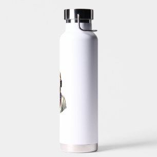 Golden Retriever Americana Vintage graviertes T-Sh Trinkflasche