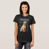 Golden Retriever Anatomy Dog  Owner T-Shirt (Vorne ganz)