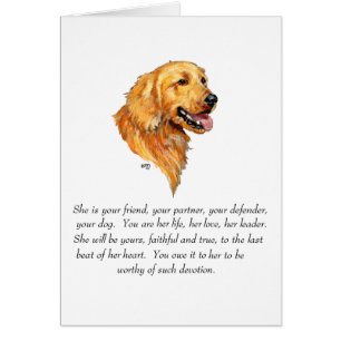 Golden Retriever Andenken