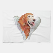 Golden Retriever Angel Handtuch (Horizontal)