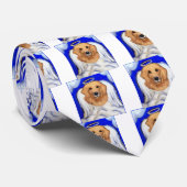 Golden Retriever Angel Krawatte (Gerollt)