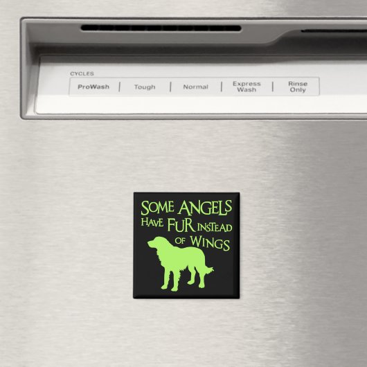 GOLDEN RETRIEVER ANGEL MAGNET (In Situ (Geschirrspüler))