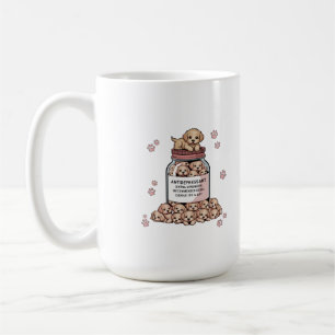 Golden Retriever Antidepressivum Welpentherapie Kaffeetasse