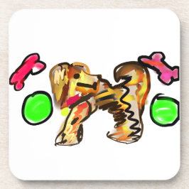 Golden retriever art getränkeuntersetzer