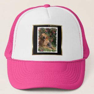 Golden Retriever Art Gifts Truckerkappe