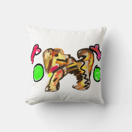 Golden retriever art kissen