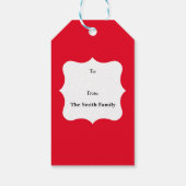 Golden Retriever Asleep Under Tree Individuelle Na Geschenkanhänger (Rückseite)