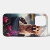 Golden Retriever auf dem Paddle: Ein Landschaftlic Case-Mate iPhone Hülle (Rückseite (Horizontal))