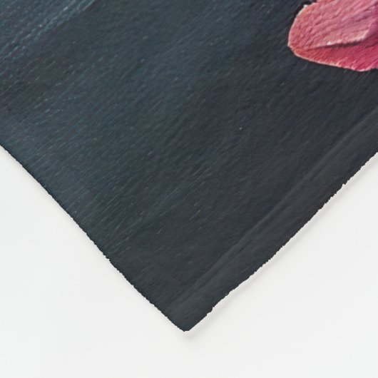 Golden Retriever auf dem Paddle: Ein Landschaftlic Fleecedecke (Ecke)