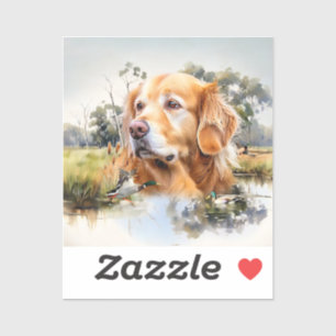 Golden Retriever Aufkleber
