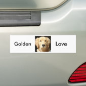 Golden Retriever Autoaufkleber (Auf Auto)