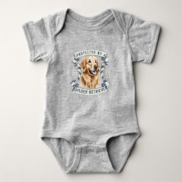 Golden Retriever Baby Bodysuit Baby Strampler