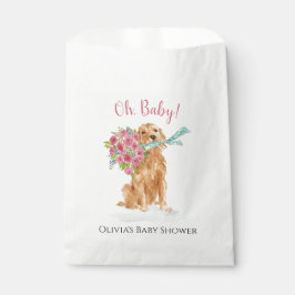 Golden Retriever Baby Dusche Leckerei Bag Geschenktütchen