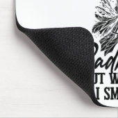 Golden Retriever Badminton Player Shuttle Mousepad (Ecke)