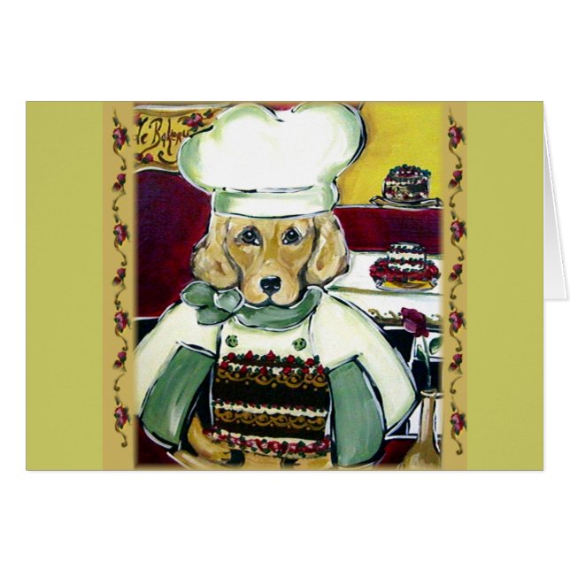 Golden Retriever Baker (Vorderseite (Horizontal))