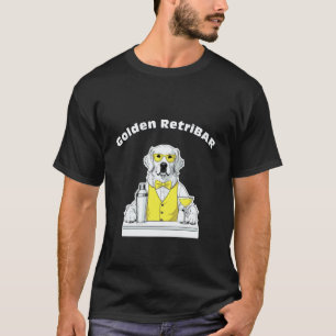 Golden Retriever Barkeeper Lustiger Hundewitz Pun T-Shirt