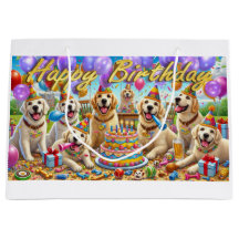 Golden Retriever Bash Geschenktasche
