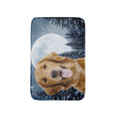 Golden Retriever Bath Mat Badematte (Vorderseite Vertikal)