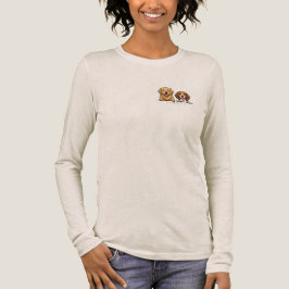 Golden Retriever & Beagle beste Freunde für Hundem Tri-Blend Shirt