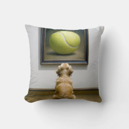 Golden Retriever Beim Käsermeister im Tessin Kissen