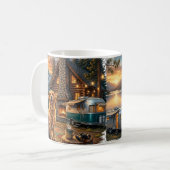 Golden Retriever Bergresort Kaffeetasse (Vorderseite Links)