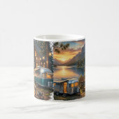 Golden Retriever Bergresort Kaffeetasse (Mittel)