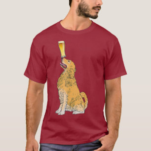 Golden Retriever Bierliebhaber Shirt Ristorante da