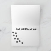 Golden Retriever Birthday Card Best People Karte (Innenseite)