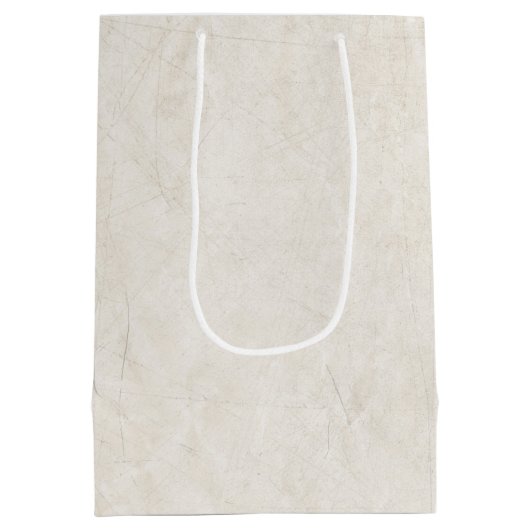 Golden Retriever Birthday Medium Geschenktasche Mittlere Geschenktüte (Rückseite)