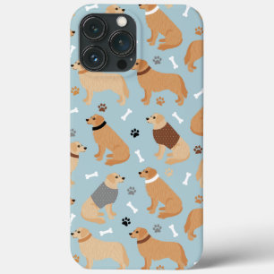 Golden Retriever Bones and Paws Case-Mate iPhone Hülle