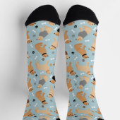 Golden Retriever Bones and Paws Socken (Oben)