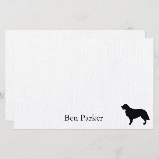 Golden retriever-Briefpapier Briefpapier (Vorne/Hinten)